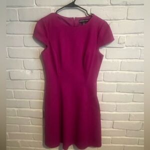 American Living Fit & Flare Dress In Pink Women Size 6